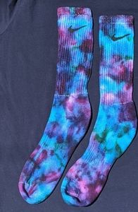 Tie dye Nike socks